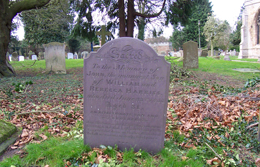 John Harriss Headstone
