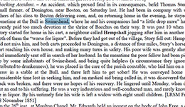 Thomas Storey Inquest 1851