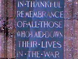 Gravestones in Swineshead Churchyard