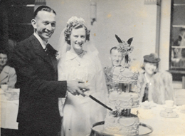 Swineshead Wedding 1945